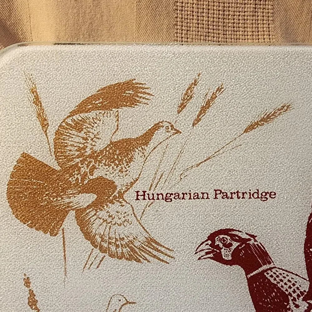 Stunning Wild Game 16 x 20 Glass Cutting Board-Tempered Glass